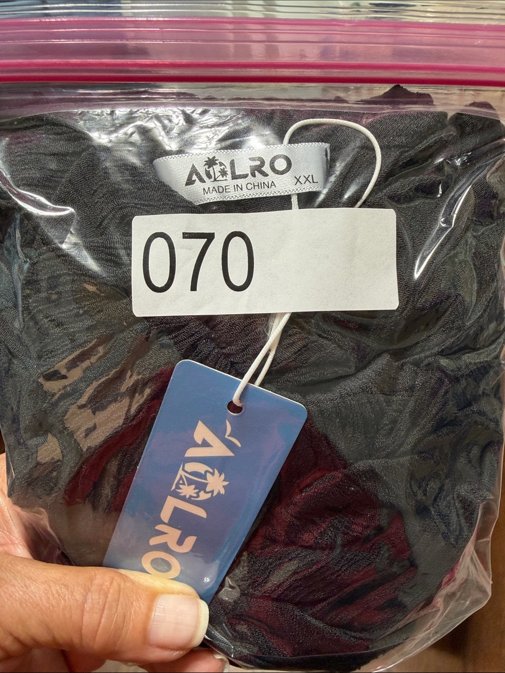 Aolro Black Sheer Swim Dress Coverup